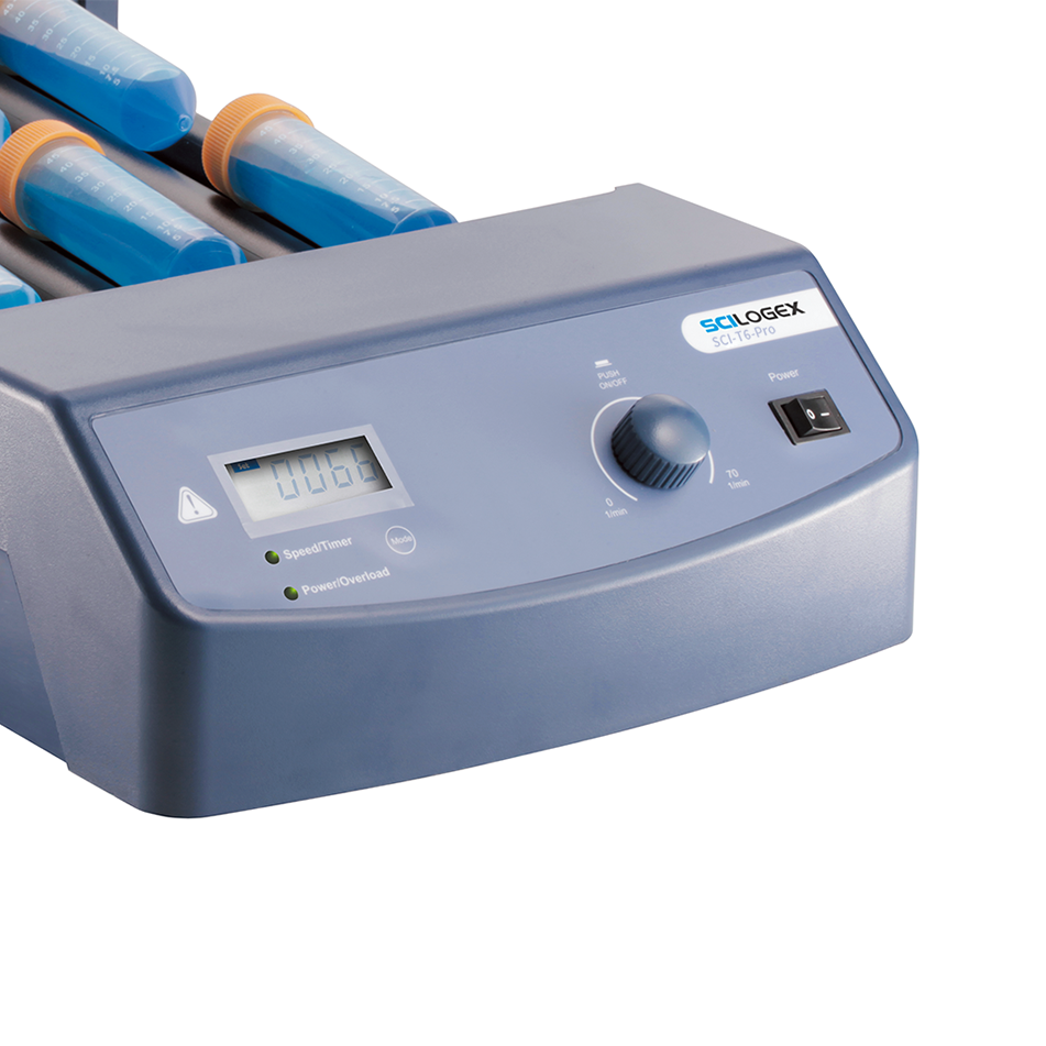 SCILOGEX 新SCI-T6-Pro老MX-T6-Pro LCD数控滚轴混匀仪，可调速，6根滚轴,长度280mm,