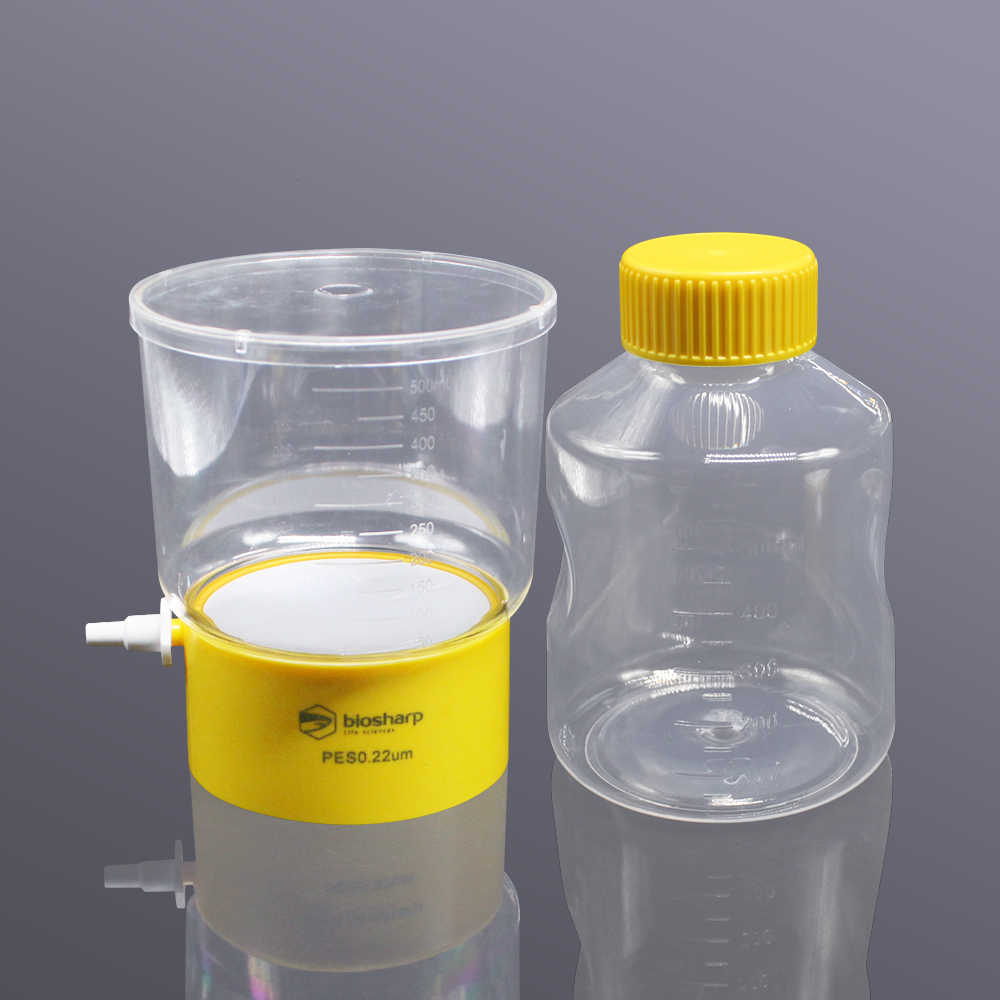 Biosharp BS-500-XT 500ml真空过滤系统，无菌，PES 聚醚砜膜，滤膜直径75mm，孔径0.22um