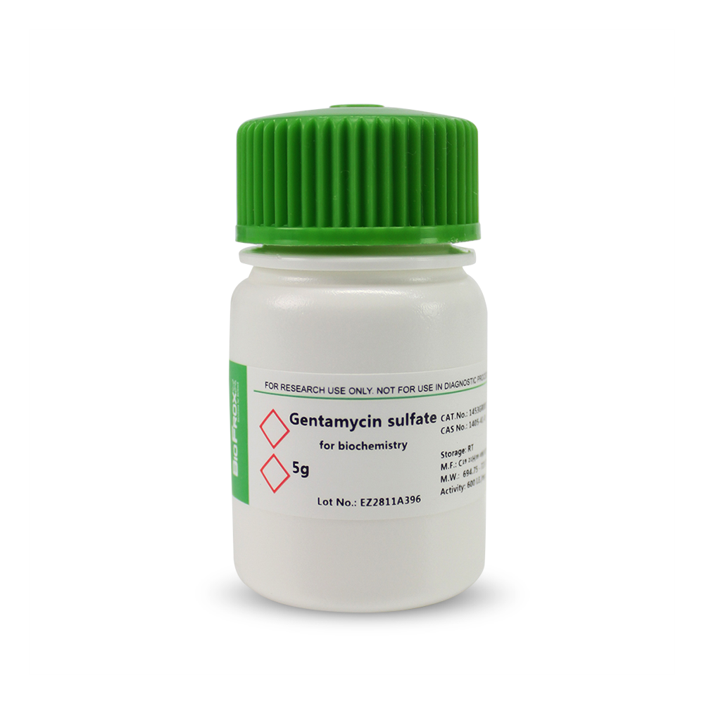 BioFroxx 1453GR005 硫酸庆大霉素Gentamycin Sulfate