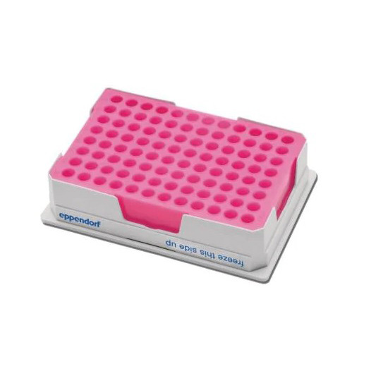 Eppendorf 3881000023 PCR-Cooler低温指示冰盒0.2ml,粉红色冰盒