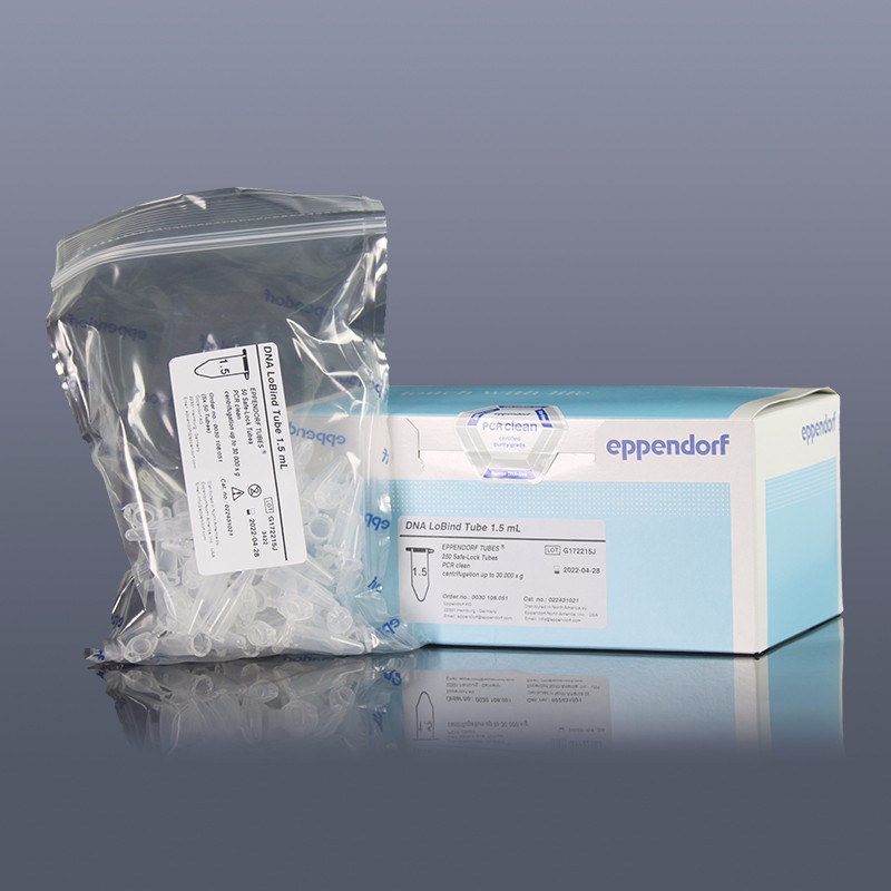 Eppendorf0030108051 DNA低吸附管1.5mlPCR洁净级250个