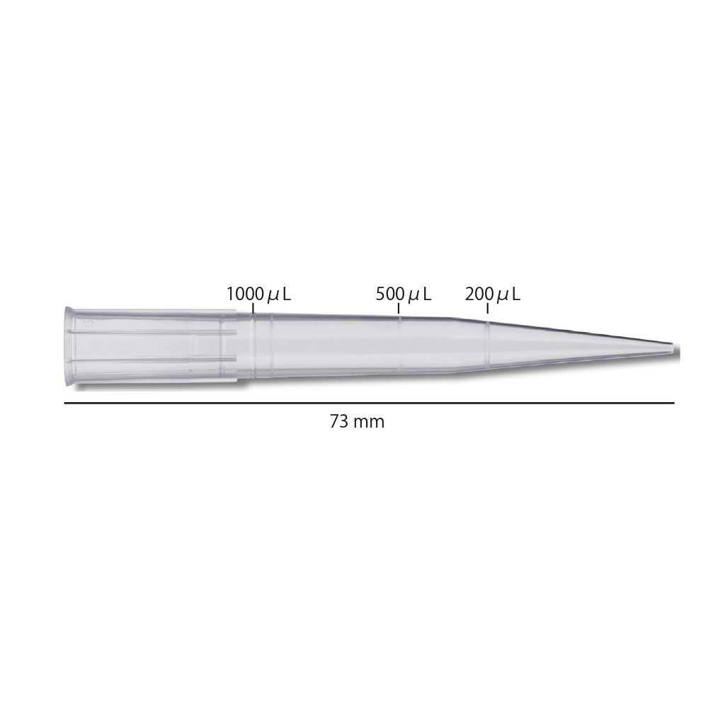 Watson 110-706C 1000ul袋装吸头，带刻度，非无菌