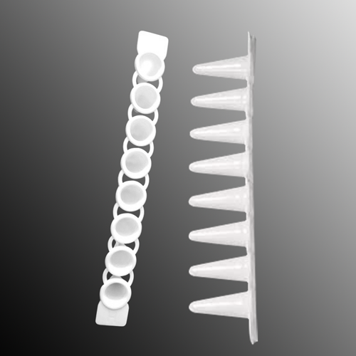 ROCHE 6612601001 LightCycler白色八连管，含盖