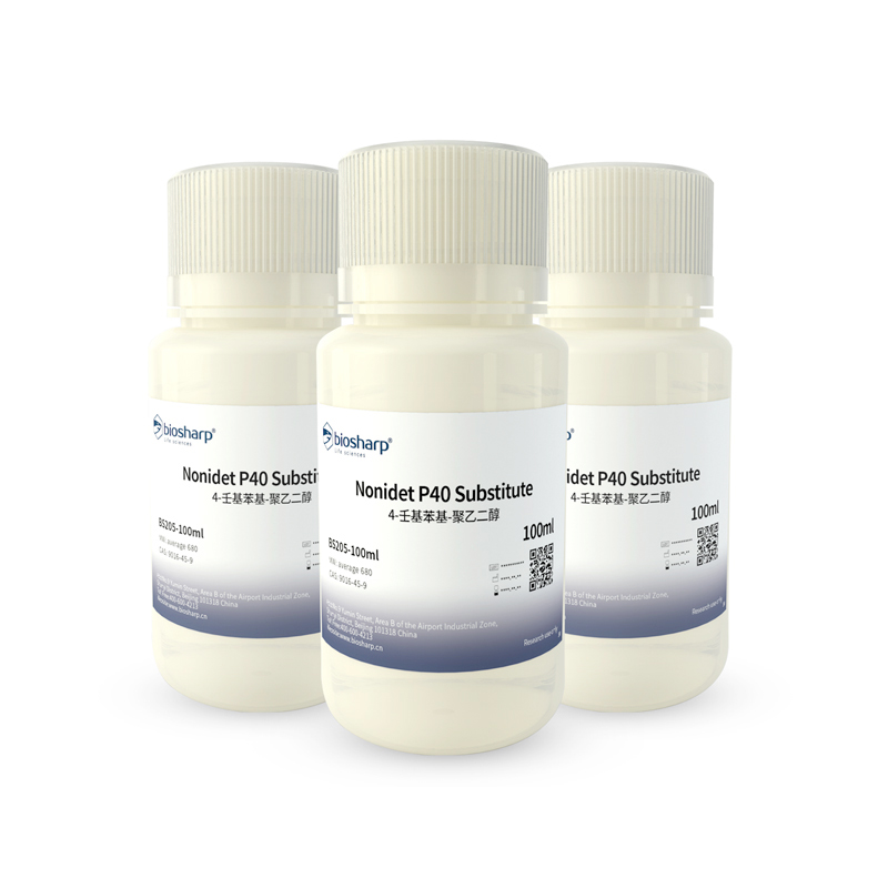 Biosharp BS205-100ml NP-40/Nonidet P40 Substitute 4-壬基苯基-聚乙二醇