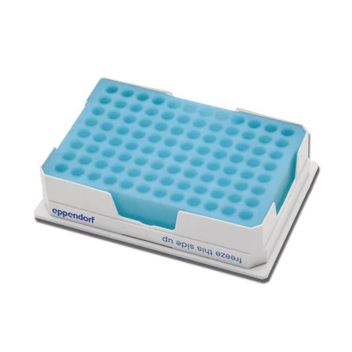 Eppendorf 3881000031 PCR-Cooler 低温指示冰盒 0.2ml,蓝色冰盒