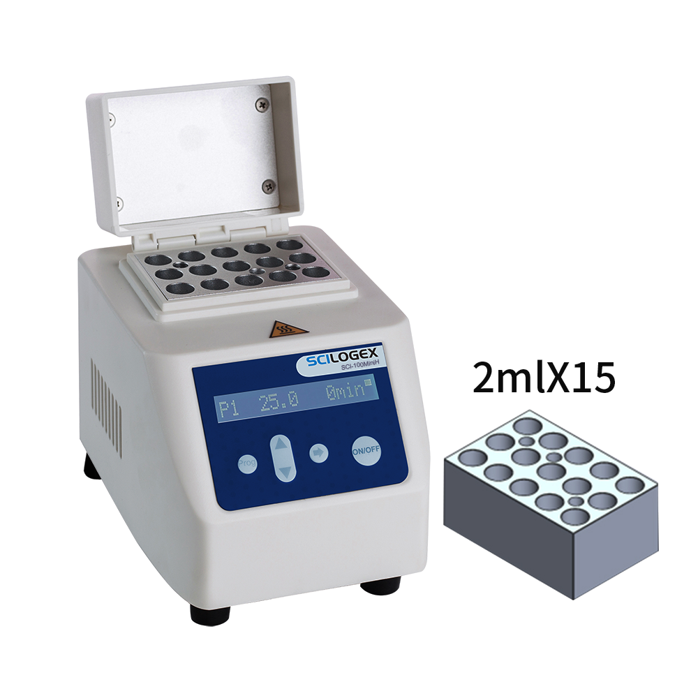 SCILOGEX 新SCI-100MiniH老MiniH100 加热款mini金属浴（含2ml模块）套装