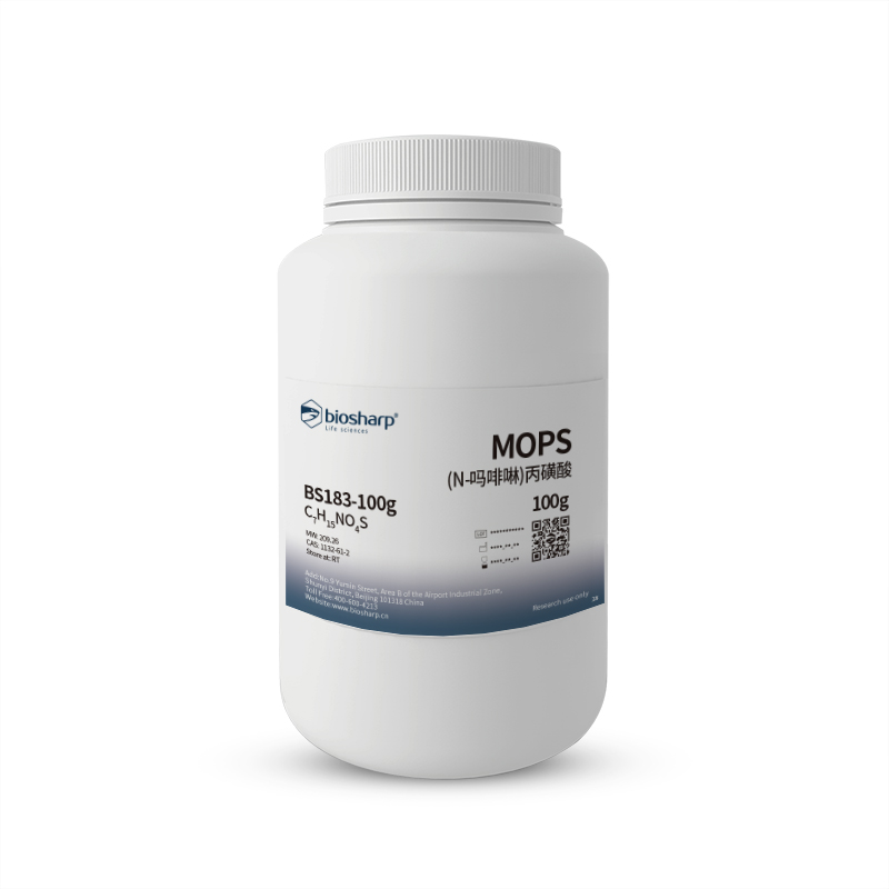 Biosharp BS183-100g 3-(N-吗啡啉)丙磺酸MOPS