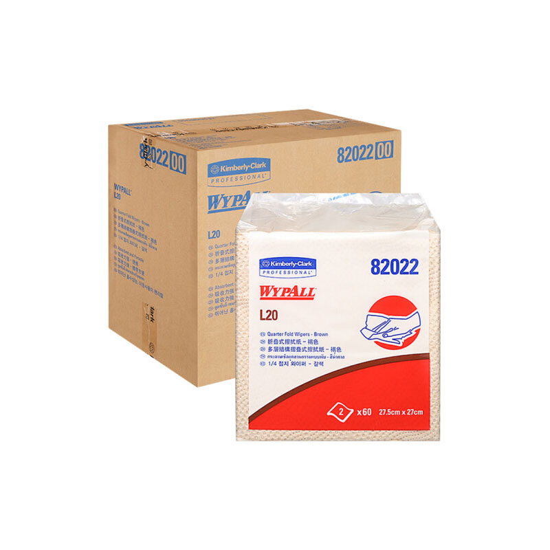 Kimberly 82022 WYPALL L20工业擦试纸（折叠式）