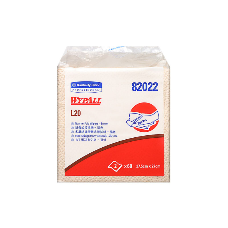 Kimberly 82022 WYPALL L20工业擦试纸（折叠式）