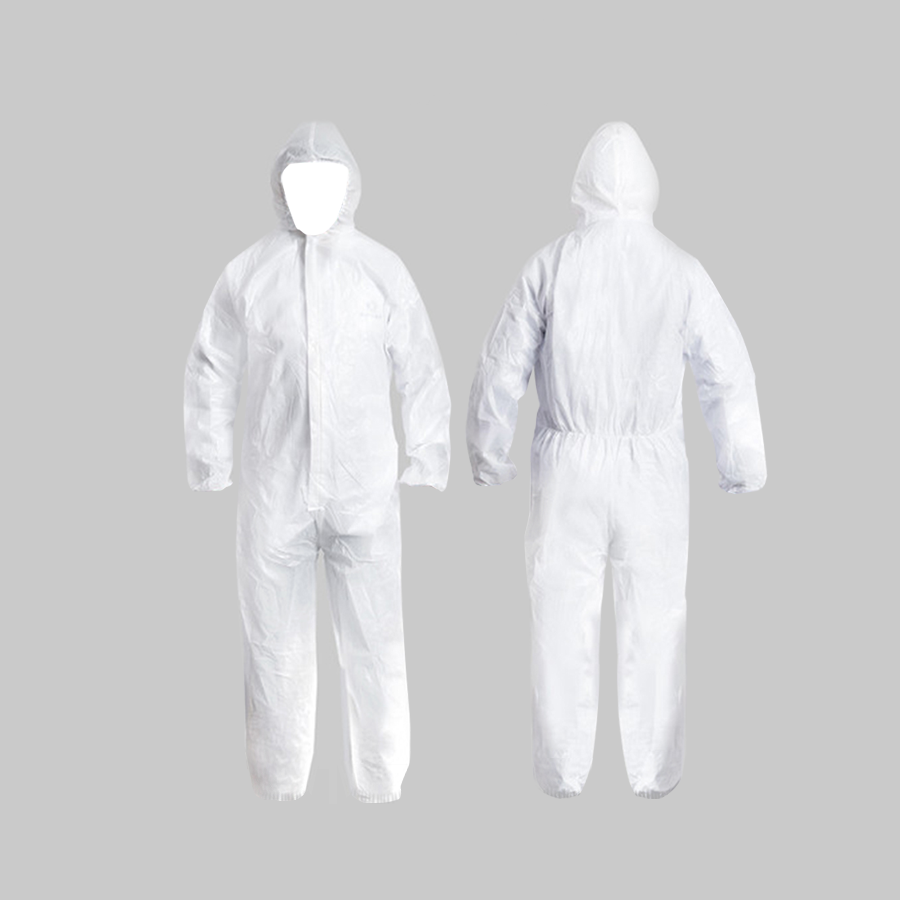 Biosharp BC038-XXL 一次性防尘连帽连体式隔离防护服