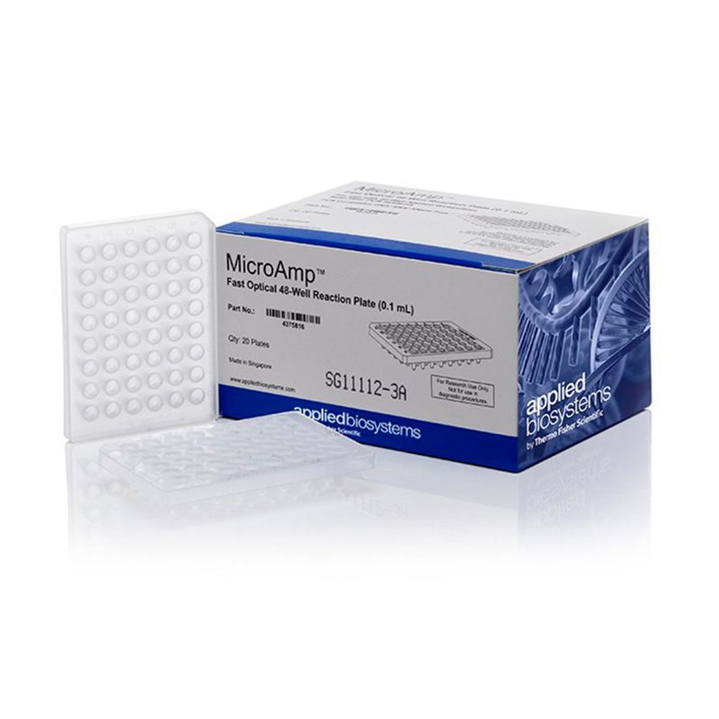 ABI 4375816 快速光学透明48孔反应板