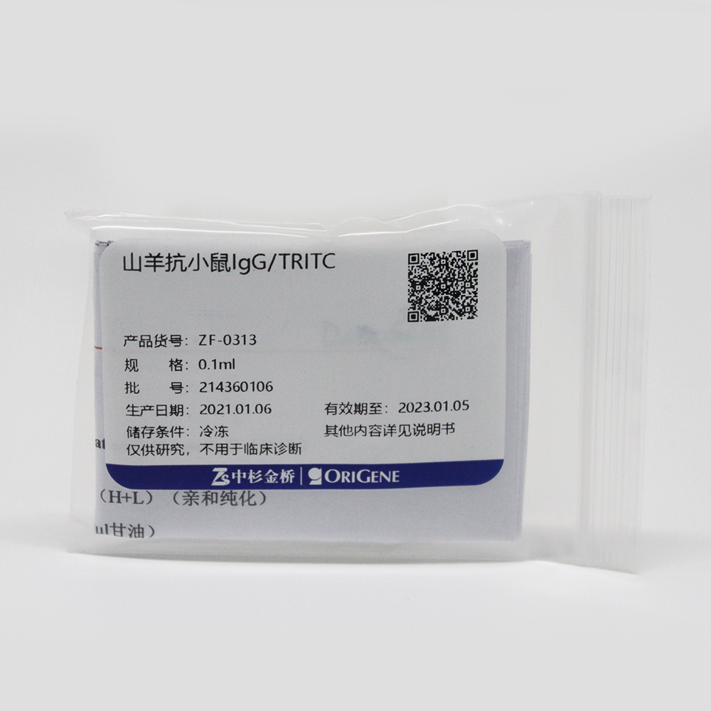 中杉 ZF-0313 罗丹明标记山羊抗小鼠IgG