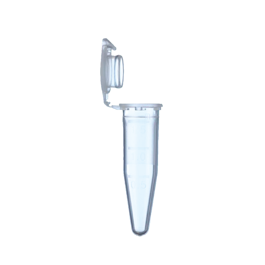 Watson 131-715C 1.5ml, 微量离心管, 锥形圆底, 透明，带锁扣