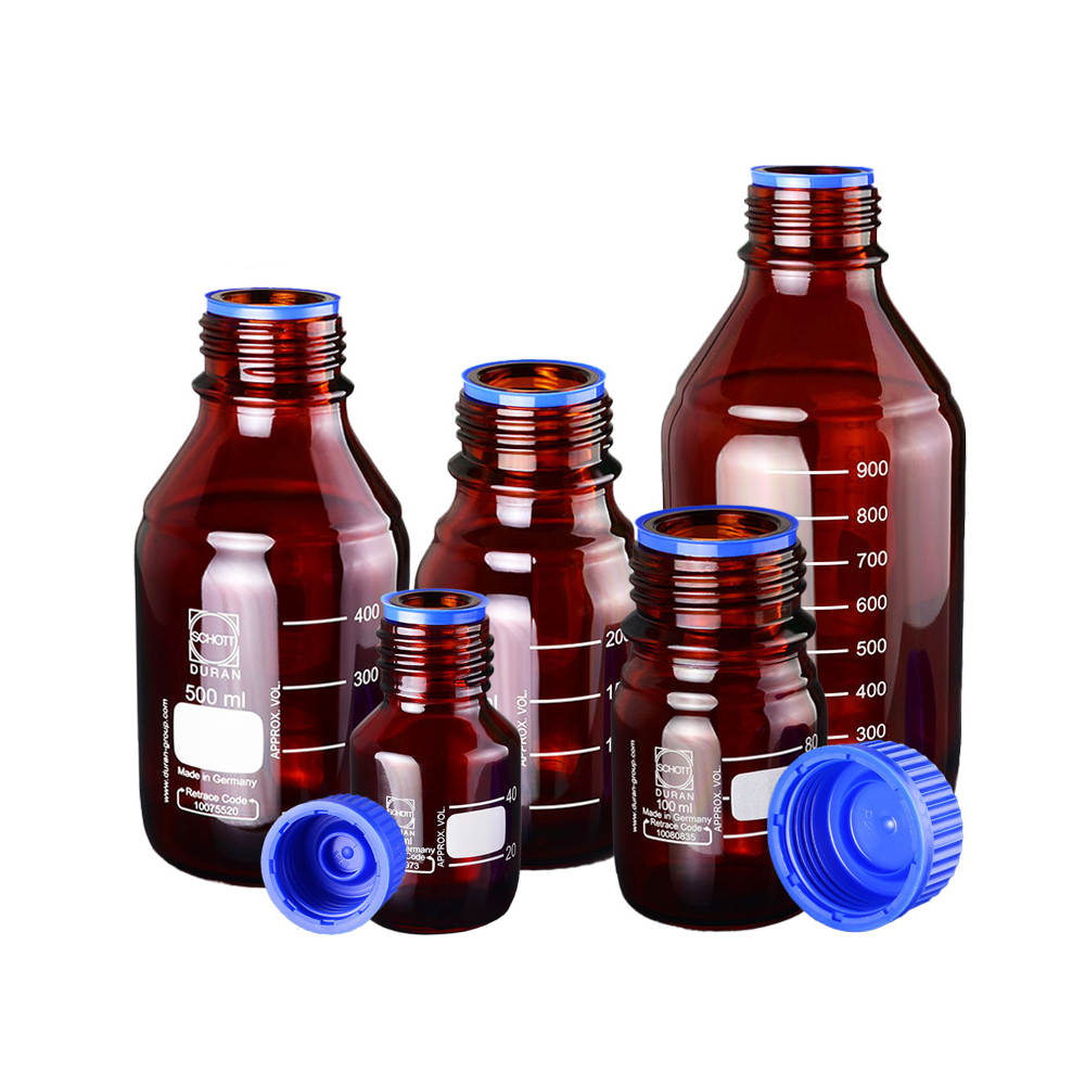 Schott 218066353SC 2000ml棕色蓝盖试剂瓶