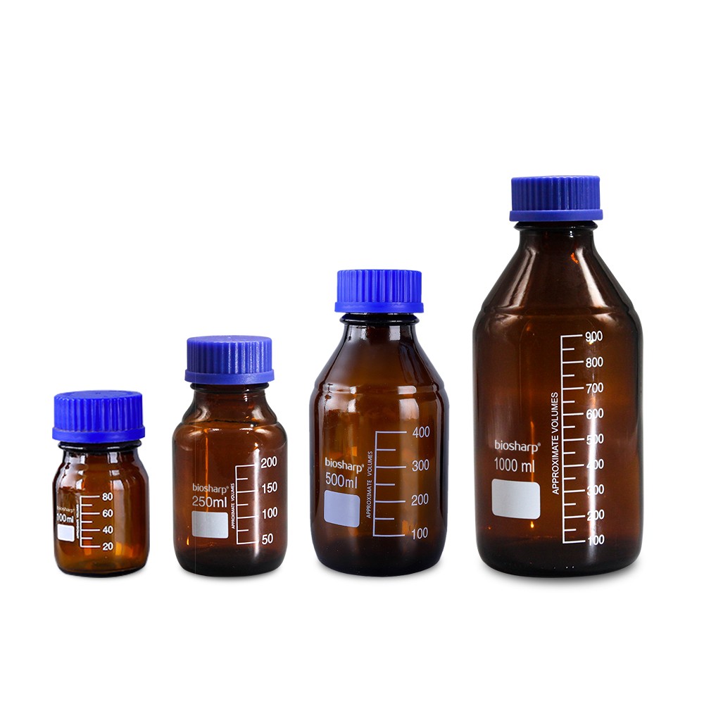 Biosharp BS-GB-100-AM 100ml棕色蓝盖试剂瓶