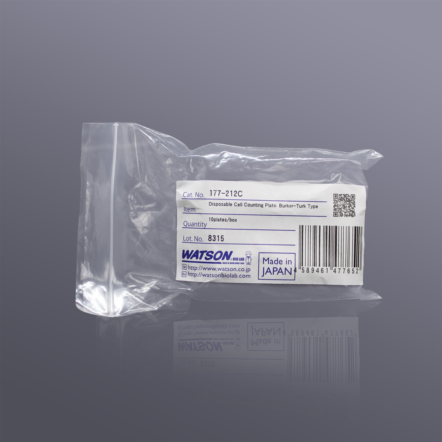 Watson 177-212C 细胞计数板 Burker-Turk
