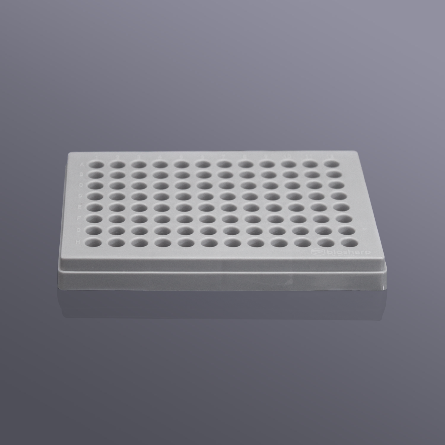Biosharp BS-02-PB96-PC-G 0.2ml薄壁管盒(PC),灰色