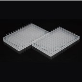 积健 PC-0200-9B-LS 96孔200ul透明半裙边PCR板