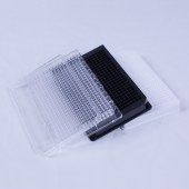 LABSELECT 11614 384孔黑框透明底细胞培养板
