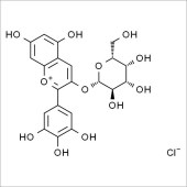 Solarbio SD8970 飞燕草素-3-O-半乳糖苷 标准品