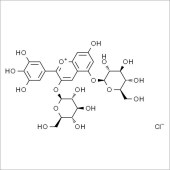Solarbio SD8040 飞燕草素-3,5-葡萄糖苷 标准品