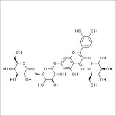 Solarbio SQ8170 槲皮素-3-O-Β-D-葡萄糖-7-O-Β-D-龙胆双糖苷 标准品