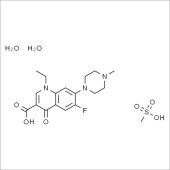 Solarbio SP5160 Pefloxacin mesylate dihydrate；甲磺酸培氟沙星 标准品