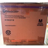 麦迪康 1662C 无粉乳胶附纹理医用检查手套 M
