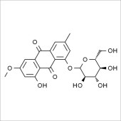 Solarbio SP9080 大黄素甲醚-1-O-β-D-葡萄糖苷 标准品
