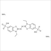 Solarbio SA5340 2,2'-联氮双(3-乙基苯并噻唑啉-6-磺酸)二铵盐 标准品
