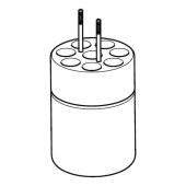 Eppendorf 5920763008 8x13 mm 直径碟形底试管适配器, 适用于FA-6x250 转子, 一套2个