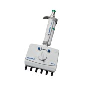 Eppendorf 3125000192 Research® plus Move It®可调间距手动移液器, 6通道, 120 – 1200 µL, 深绿色