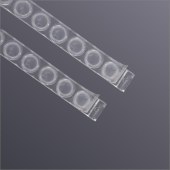 LABSELECT SF-008-US-25 荧光定量透明可撕封膜条, 粘性(8联*12)