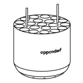Eppendorf 5825743008 适配器, 用于20个直径17.5mm长度100mm圆底管, 适配S-4-104,S-4x750,S-4x1000 水平转子,一套2个