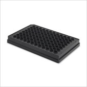 LABSELECT 11556 96孔微孔板,黑底黑板,未灭菌,不带盖(未处理表面)