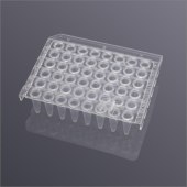 LABSELECT PP-96-HS-0200-SG 0.2ml 96孔半裙边PCR板,透明,可拆分