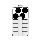 Eppendorf 5810759005 适配器, 用于250ml矩形吊蓝, 适配4x30-50 ml 管, 2个