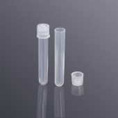 Biosharp BS-PPT-5-NG-S1 5ml圆底试管/流式管, PP材质, 无刻度, 双凸位盖, 无菌, 独立纸塑包装
