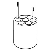 Eppendorf 5920769006 7x10 mL Oak Ridge 圆底试管适配器,  适用于FA-6x250 转子, 一套2个