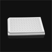 LABSELECT 11545 96孔细胞培养板,白色框,透明平底,带盖(未TC处理)