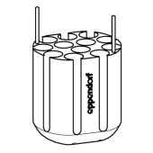 Eppendorf 5804792009 适配器, 用于12个直径17.5 mm长度100 mm圆底管, 适配S-4-72 水平转子,一套2个