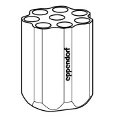Eppendorf 5804783000 适配器, 用于8x15 mL 锥形离心管, 适配S-4-72 水平转子, 一套2个