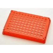 Eppendorf 0030128850 twin.tec 96孔PCR板, 全裙边(孔无色), 红色, 300块