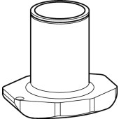 Eppendorf 5920750003 250 mL 锥底试剂瓶适配器, 适用于S-4x通用-大型水平转子