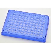 Eppendorf 0030128842 twin.tec 96孔PCR板, 全裙边(孔无色), 蓝色, 300块