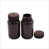 Biosharp BS-RB-HDPE-0125-A 125ml 棕色 HDPE广口试剂瓶