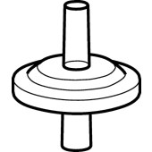 Eppendorf 4430606005 滤膜0.2µm, 适配 Easypet 4421和Easypet 3, 灭菌, PTFE, 5片