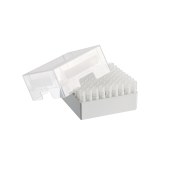 Eppendorf 0030140540 储存盒 9x9, 可放置81个3 mL 螺旋盖冻存管 ,2 个,3", 高76.2 mm, 聚丙烯材质, 可耐受 -86 °C, 可高温高压灭菌, 带盖和数字