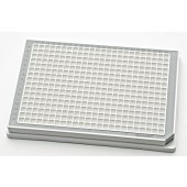Eppendorf 0030621670 384孔/V-PP微孔板, 白色孔井, 灰色边框, PCR洁净级, 80块 (5x16块)
