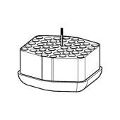 Eppendorf 5910758006 12x75 mm FACS 圆底管适配器, 适配S-4x通用水平转子, 一套2个